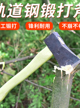 日本瑞士进口家用砍树砍柴劈柴工具全钢劈柴斧户外精钢斧子木工斧