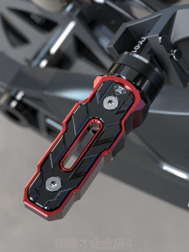 黄龙300后脚踏改装配件适用于贝纳利600摩托车防滑加宽踏板灵兽