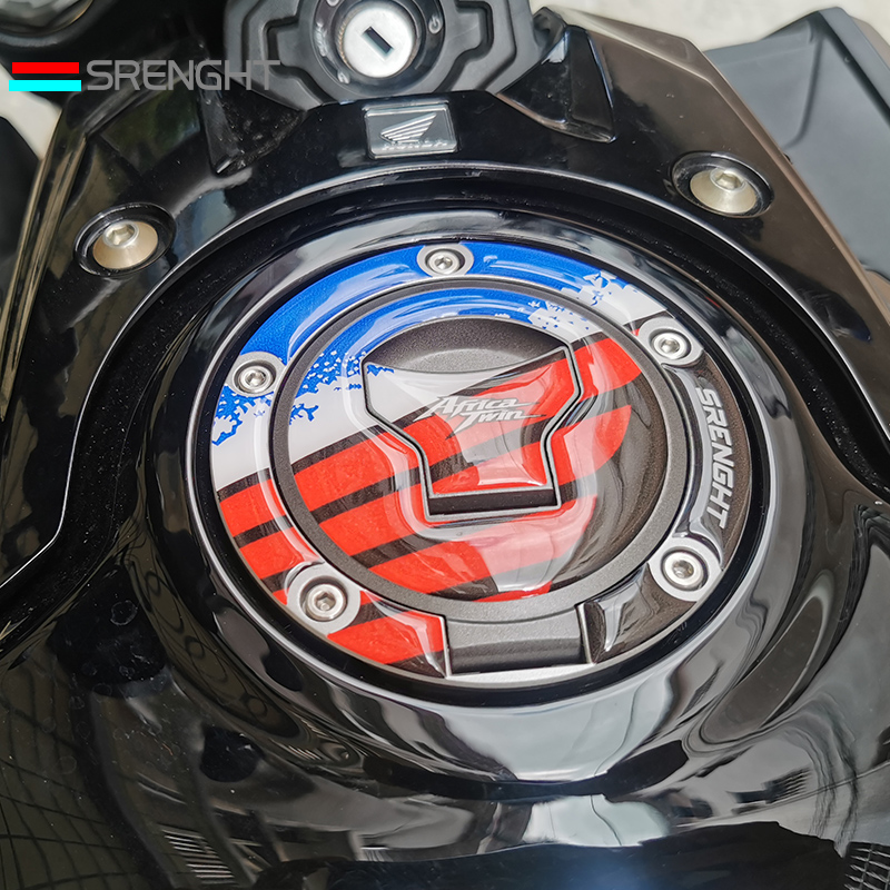 适用于本田CB650R500CM300摩托车油箱盖贴花加油盖防水防刮软胶