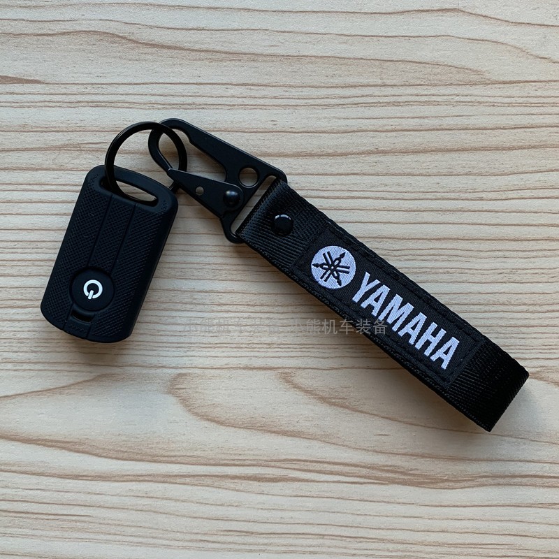 雅马哈YAMAHA XMAX300钥匙带挂件改装硅胶钥匙扣保护套包钥匙链壳