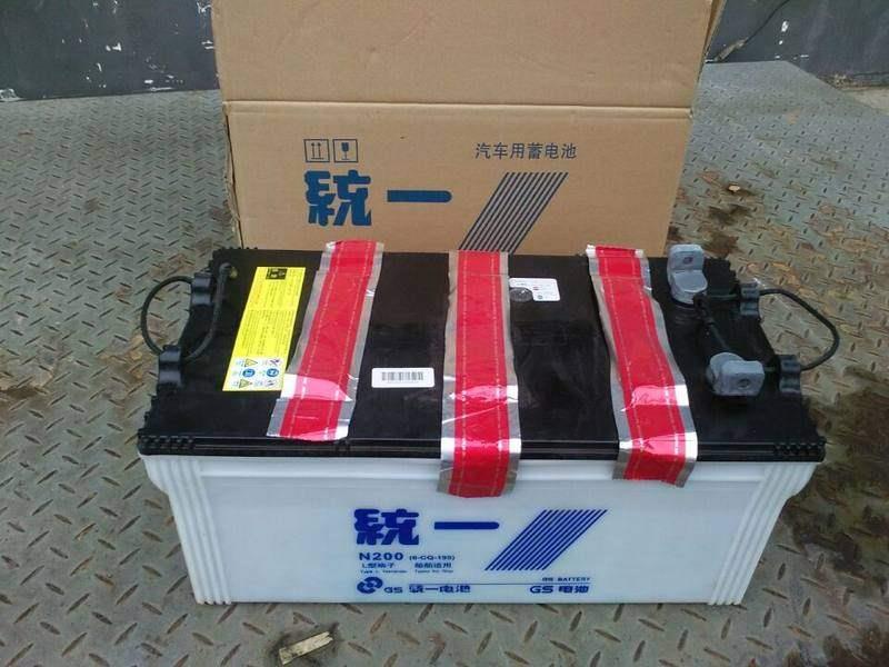 统一蓄电池12V200AH蓄电池 天津统一蓄电池 发电机电池注液式包邮