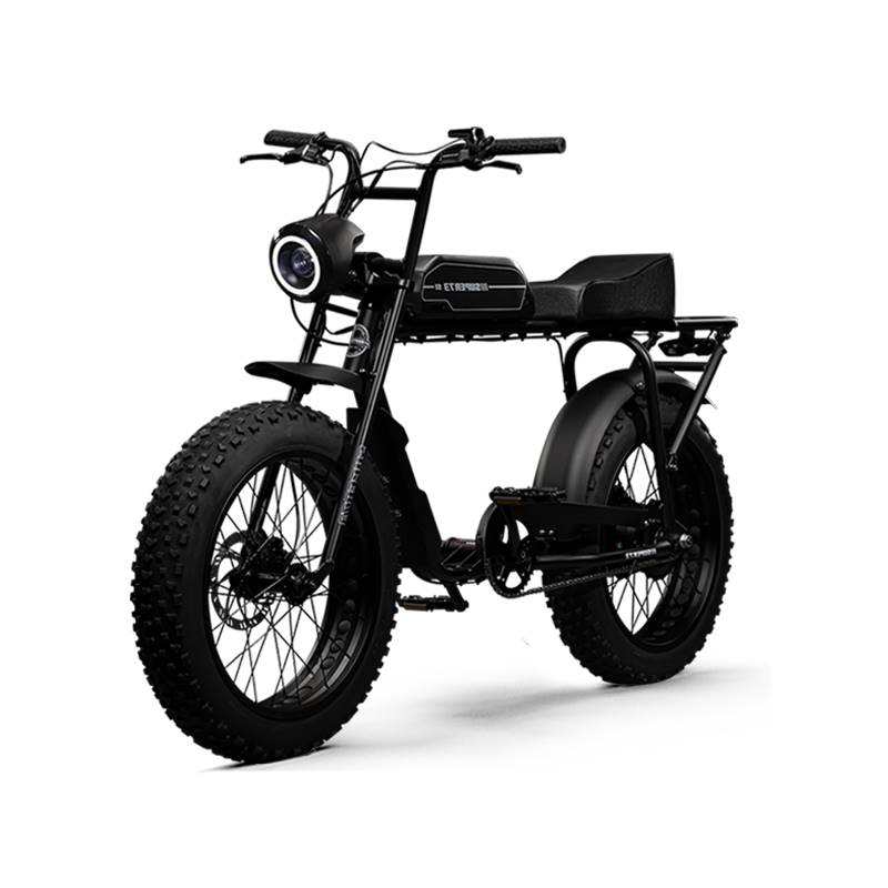 法克斯super73s1越野宽轮胎摩托锂电池复古电动自行车助力山地车