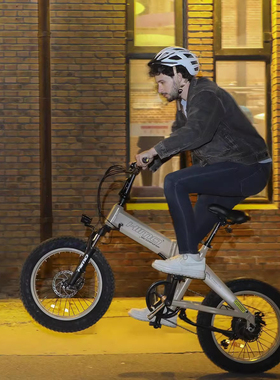 HIMO喜摩ZB20越野电动自行车便携超轻成人助力代步代驾折叠电瓶车