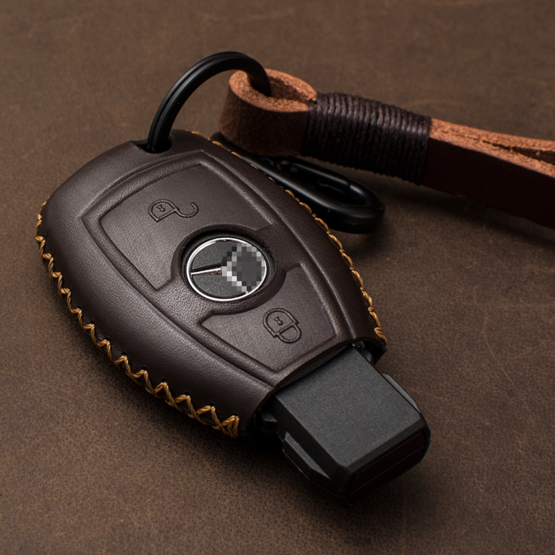 专用于2011-2017款奔驰R320 R400 R300 R350 R级专用真皮钥匙包钥