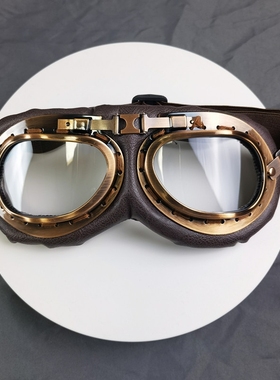 哈雷眼镜长镜片电动摩托车头盔风镜 头盔护目镜头盔挡风镜