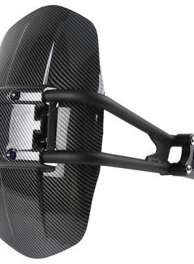 适用宝马BMWG310R摩托车改装碳纤维水转印后挡泥板后盾档沙板