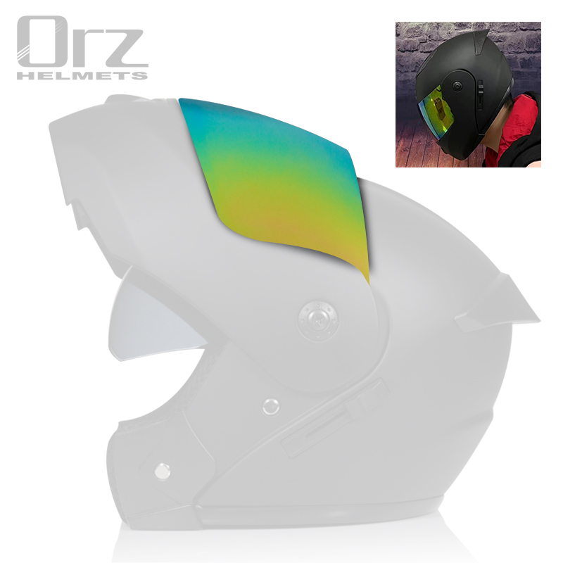 ORZ美德901镜片电动摩托车头盔透明挡风面罩防晒防紫外线VIRTUE