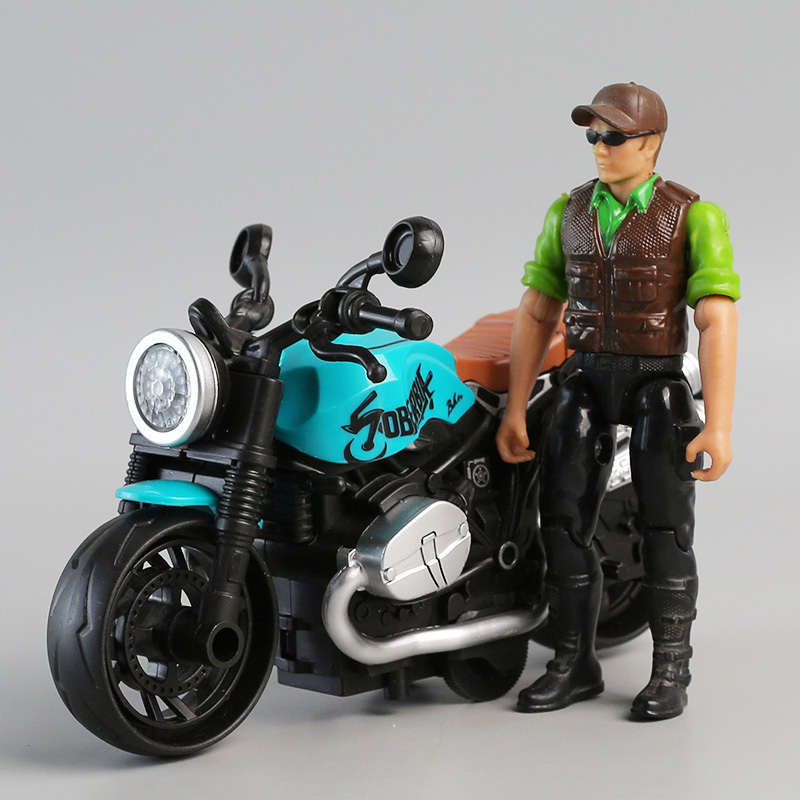儿童拿铁摩托车惯性玩具车男孩宝宝越野摩托赛车模型耐摔小汽车