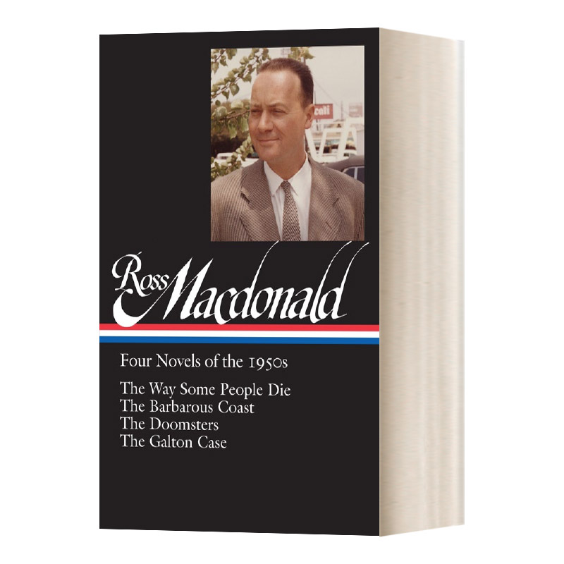 英文原版 Ross Macdonald Four Novels of the 1950s 罗斯 麦克唐纳 20世纪50年代的四部小说 精装 英文版 进口英语原版书籍