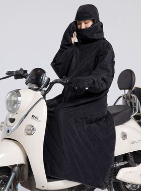 电动车骑行服骑车防寒冬天骑摩托车保暖神器冬季装备女防风衣加绒
