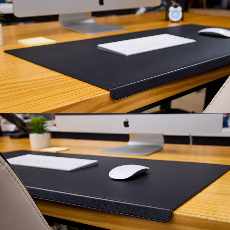 挂扣边办公桌垫超大鼠标垫办公室书桌垫儿童学习写字垫电脑键盘垫