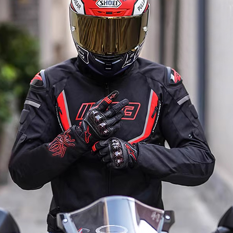 A星MM93马奎斯联名摩托车骑行手套夏季羊皮透气防摔耐磨机车手套