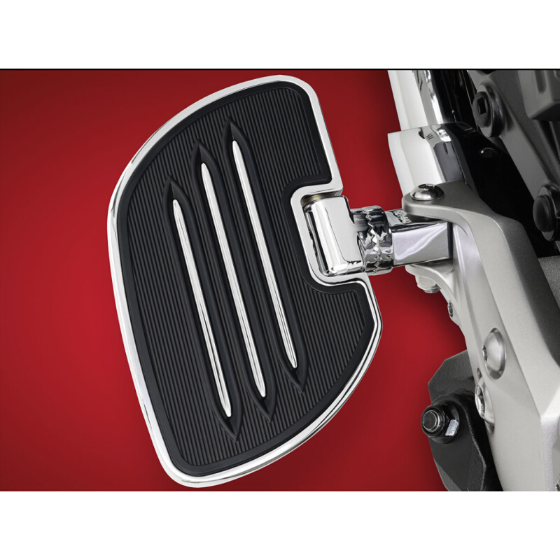 美国SC品牌金翼摩托车GL1800 F6B改装司机大脚踏板电镀黑色