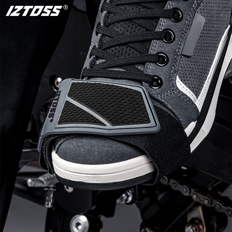 IZTOSS摩托车换挡护鞋套机车骑行挂挡保护套档位脚套防滑防脏装备