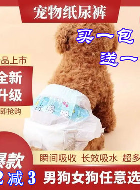 宠物纸尿裤公狗专用男泰迪尿不湿比熊母狗生理避孕裤卫生防护用品