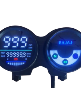 跨境货源头生产厂家适用BAJAJ拳击手BM100 LED摩托车仪表盘CT100