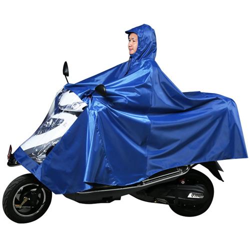 超大电动摩托车雨衣男士单人双人情侣骑行全身防水遮脚成人女雨披