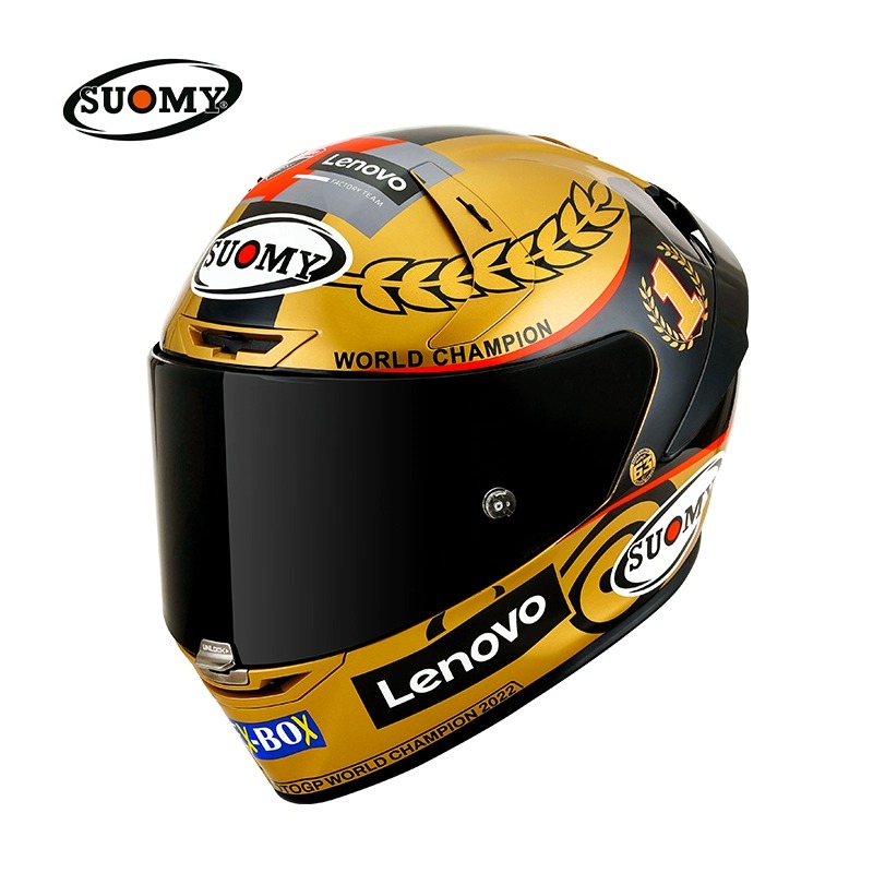 SUOMY巴格尼亚 SR-GP限量版冠军金盔摩托车头盔全盔专业赛车跑盔