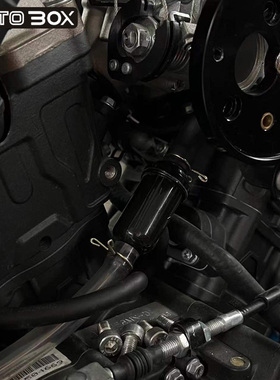 适用于钱江QJ闪300s摩托车油水分离器改善发动机机油乳化过滤配件