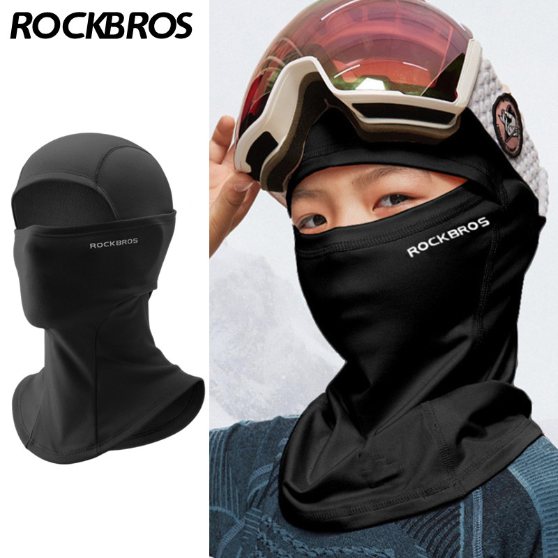 冬季儿童保暖面罩骑行滑雪帽子护脸头套围脖亲子防风防寒抓绒头套