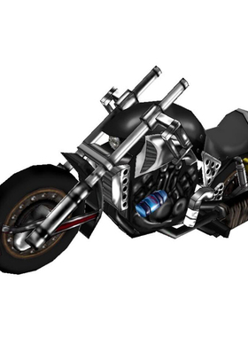 纸艺玩具益智DIY手工制作游戏动漫摩托车车模立体3D纸质模型