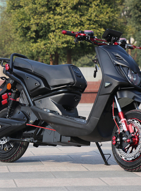 bws路虎电动车新款双人踏板电瓶车72V电摩成人改高速锂电动摩托车
