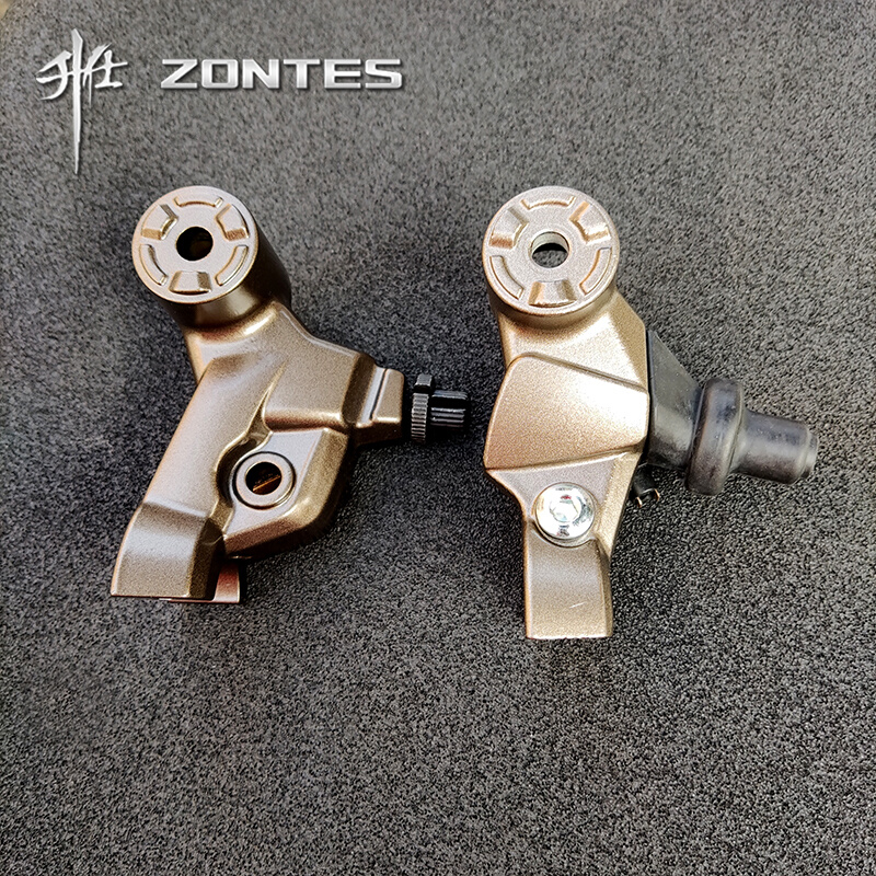 升仕 ZONTES ZT310-T/V /R/X摩托车 原厂离合镜座后视镜底座配件