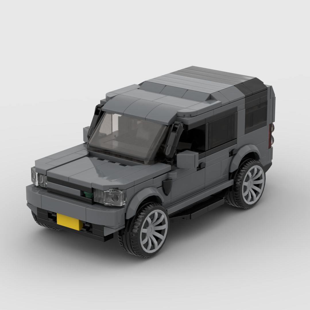 汽车模型 路虎SUV发现4 适用乐高积木 拼装玩具男孩礼物 小型摆件