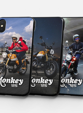 本田honda小猴子Monkey125摩托车手机壳适用iPhoneXR111213ProMax