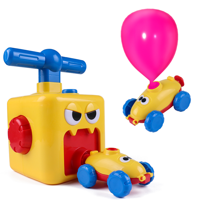 空气动力车气球车2儿童益智玩具3岁以上stem科学玩具4男孩5幼儿园