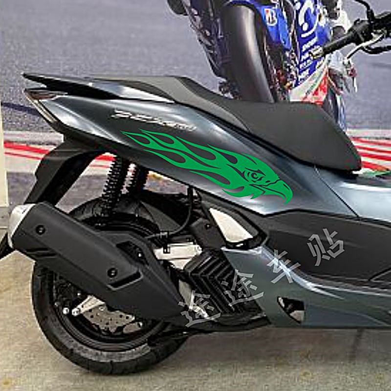 适用于本田PCX160贴纸个性摩托车贴花创意车身贴装饰防水改装车贴