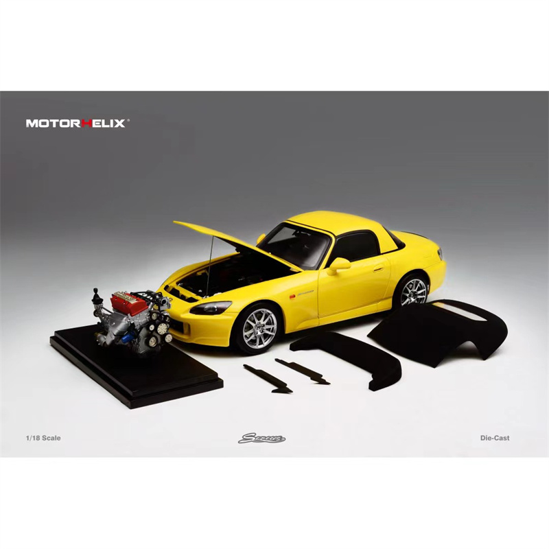 Motorhelix1:18本田S2000轿车跑车合金模型生日礼物礼品