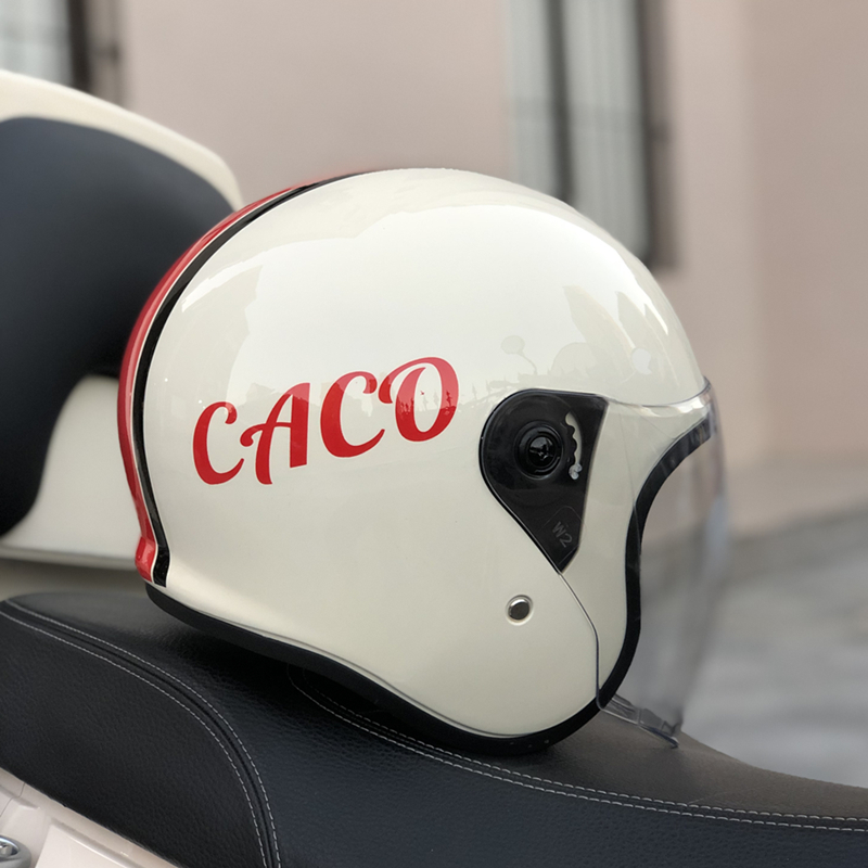 LYL头盔电动车男女四季通用摩托3C保暖防风便携式复古可乐安全帽