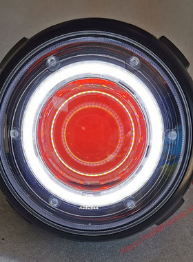 适用于黄河 鑫源250三代国四4魔术师越野摩托车LED双光透镜前大灯