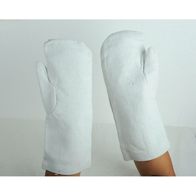 。18寸并指石棉手套耐高温手套无尘手套劳保防热手套耐250度
