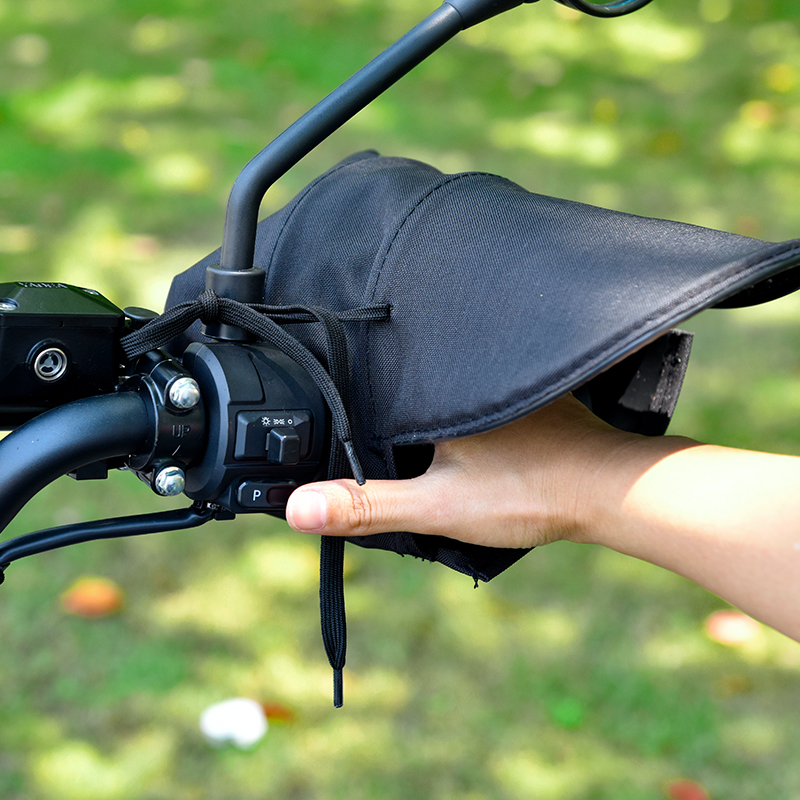电动车防晒手套夏季电瓶摩托车把套骑车挡风遮阳电单车加长把手罩