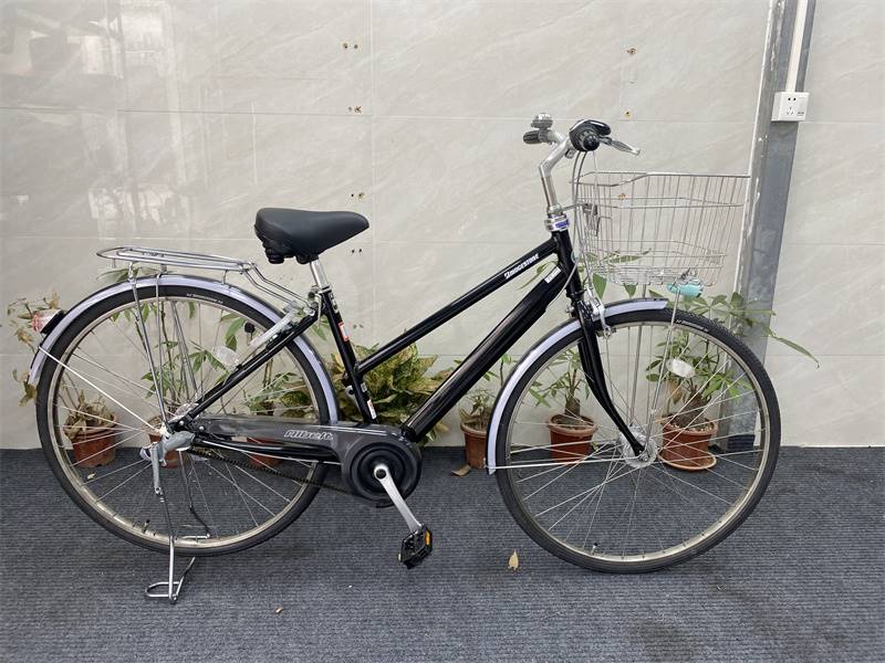 日本原装进口普利司通铝合金内变速皮带自行车锰钢链条日本自行车