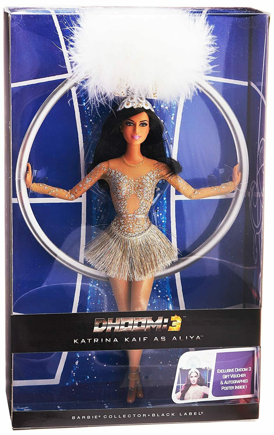 预 Barbie Dhoom 3 Katrina Kaif 幻影车神卡特莉娜芭比娃娃