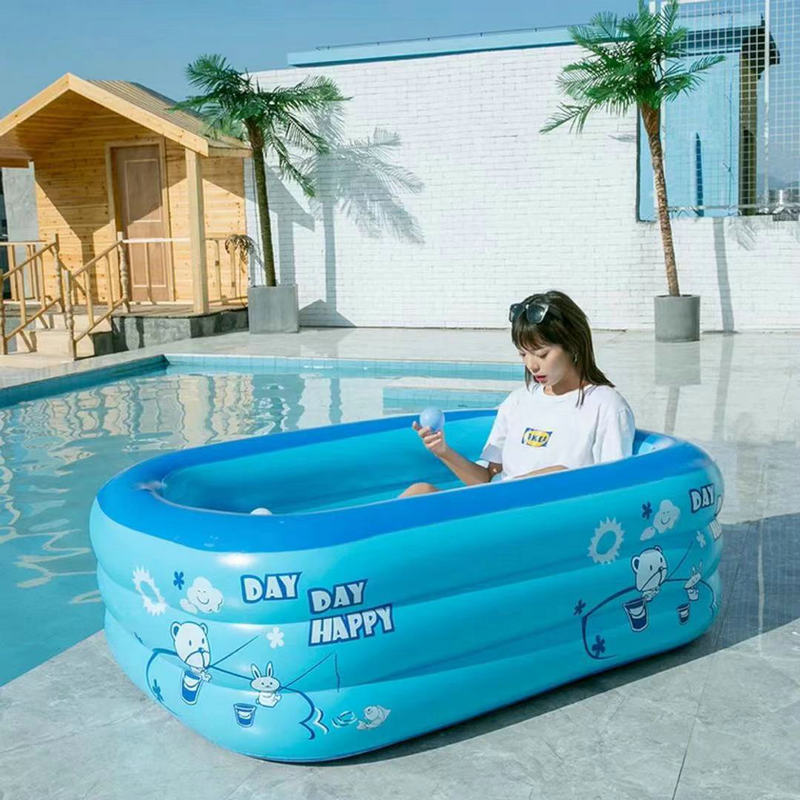 小孩游泳池儿童充气加厚泳池家用超大人室内家庭宝宝戏水池洗澡池