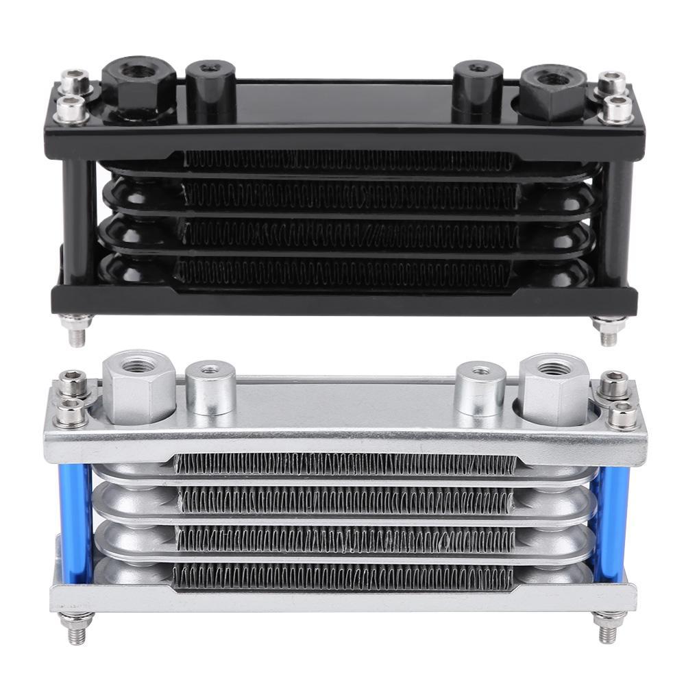 摩托车油冷器适用于本田发动机卧机弯梁 50- 125 排量 油冷器套件