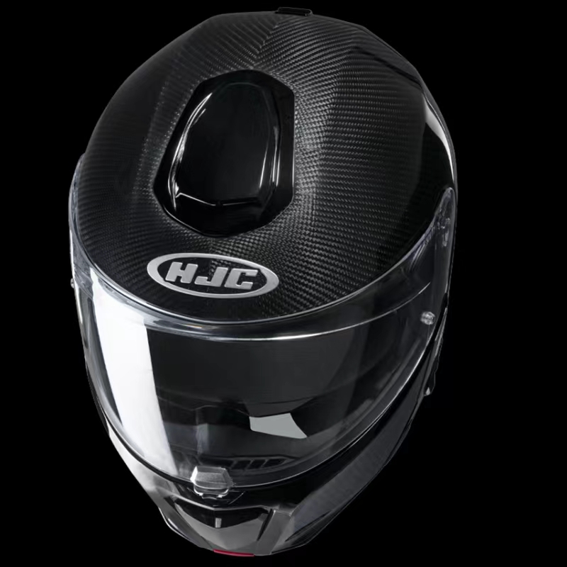 进口HJC碳纤维揭面盔RPHA 90S摩托车头盔全盔双镜片四季通用男女