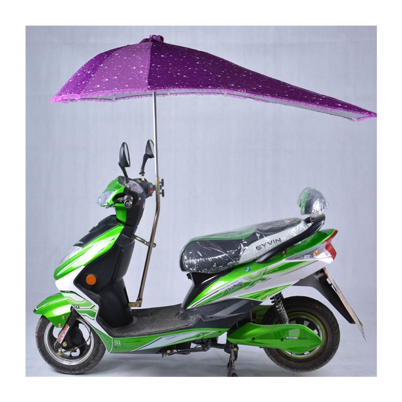 电动车遮阳雨伞支架电瓶踏板摩托车三轮y车不锈钢加粗固定夹撑伞