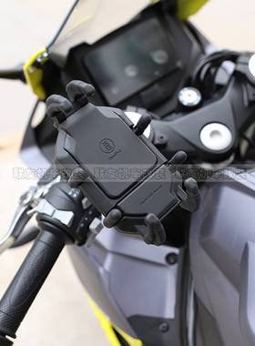 适用贝纳利龙卷风252R/302R摩托车改装可调减震防抖手机导航支架