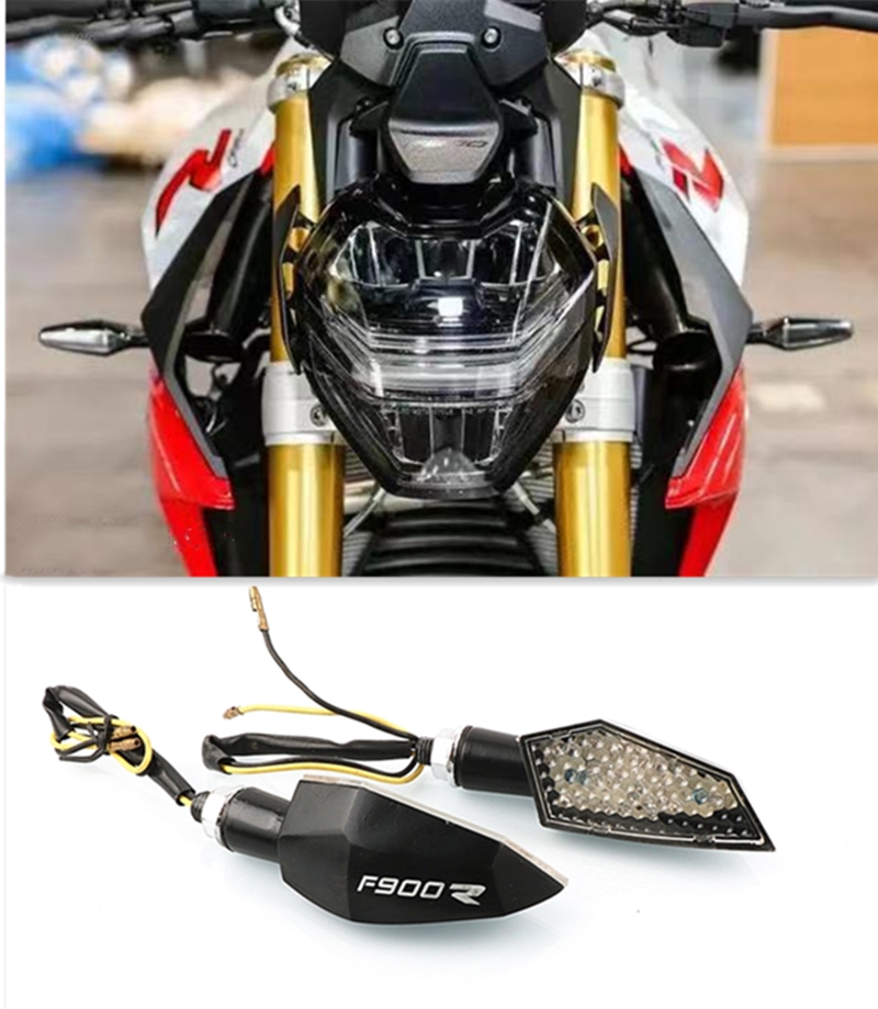 适用宝马F900R/XR摩托车改装前后转向灯f900r/xr铝合金转向灯包邮
