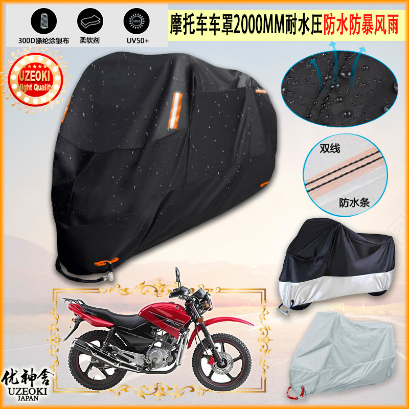 适用飞肯飞剑王FK125 10G专用摩托车罩衣车套遮雨棚机车防晒防雨