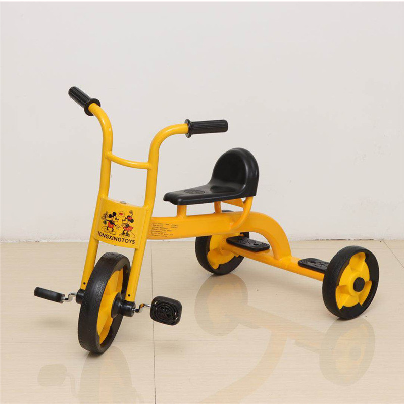 厂家直销儿童室内外儿童用车三轮车幼儿园双人脚踏车单人玩具童车