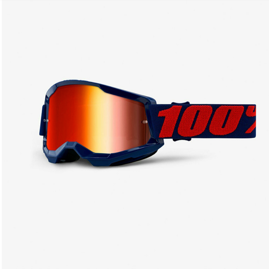 美国百分百100%风镜越野摩托车骑行头盔眼镜防风摩托艇滑雪护目镜