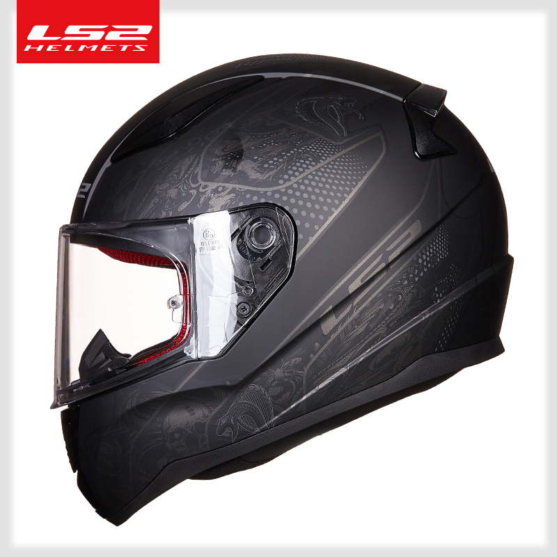 LS2头盔摩托车头灰全盔男个性机车防雾蓝牙女士电动车安全帽夏季