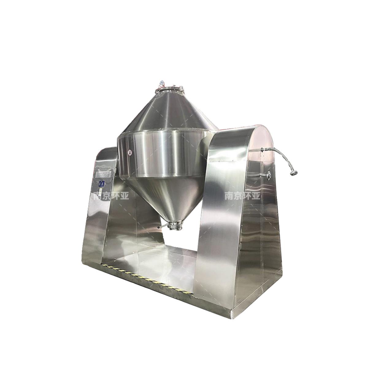 双锥回转真空干燥机SZG搪瓷农业化工食品添加剂低温式烘干机
