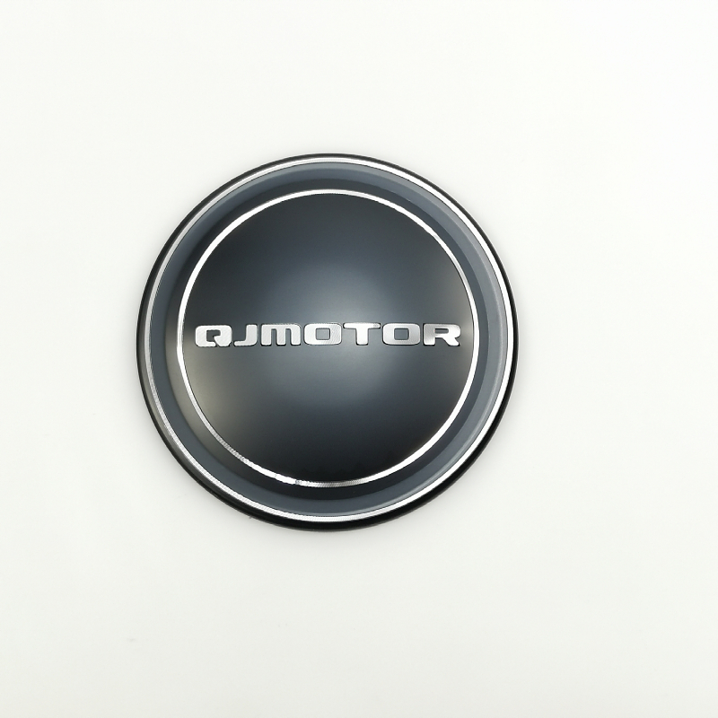 原厂QJMOTOR摩托车配件追350右盖标牌标牌离合器边盖钱江品牌标牌